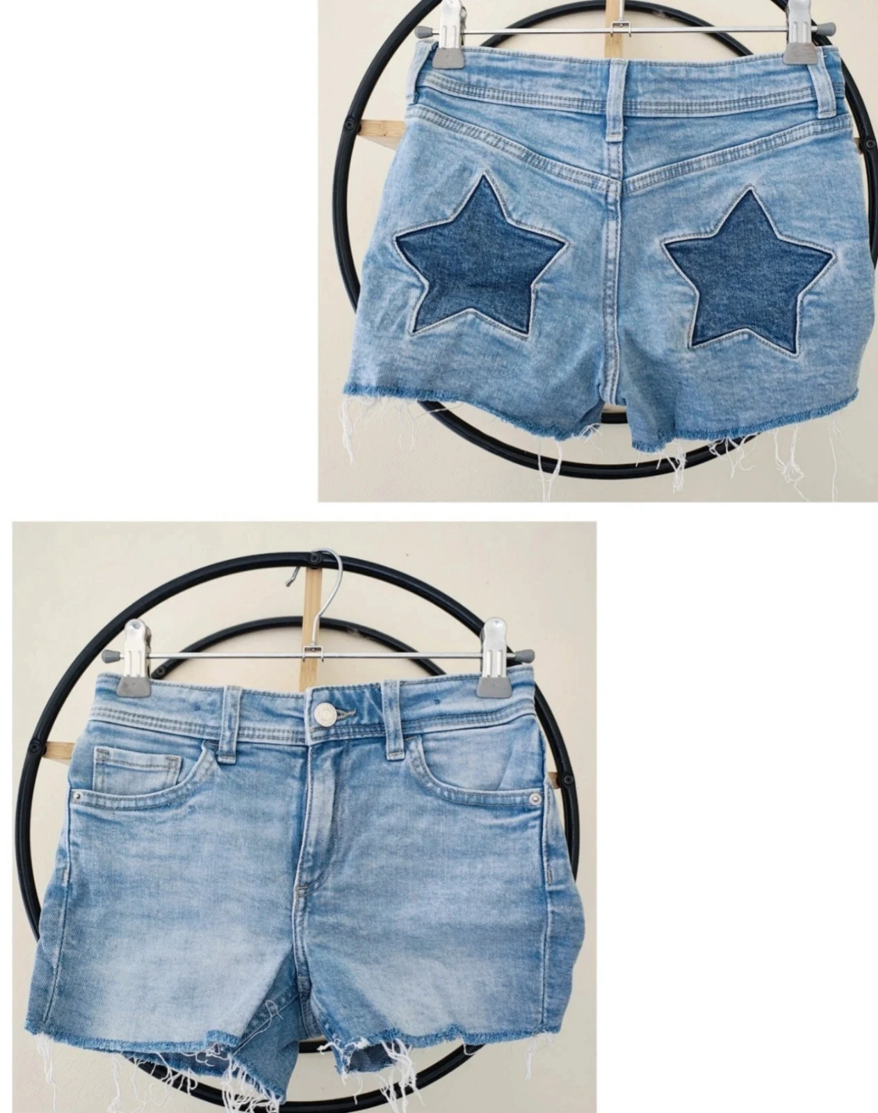 9 10 ans short en jean h&m